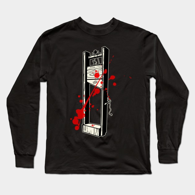 Guillotine Long Sleeve T-Shirt by StudioPM71